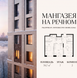 Продажа 2-комн квартиры в новостройке Ленинградское шоссе, 57с19