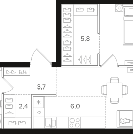 Продажа 1-комн квартиры в новостройке Москва г., Открытое ш., к. 4 Продажа 1-комн квартиры в новостройке Москва г., Открытое ш., к. 4