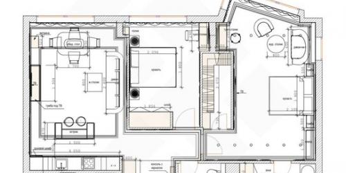 3-комн квартира ул Усачёва,  д. 13
