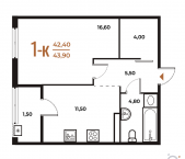 Продать Квартиры в новостройке Летово д., Зимёнковская ул.   1