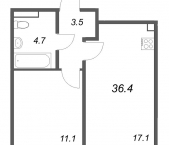 Продать Квартиры в новостройке Шушары п., Пулковское ш.   4