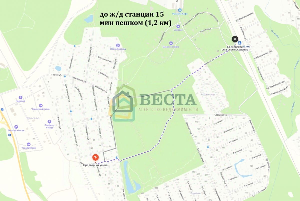 Продажа земли Севкабель СНТ, переулок Наличный, 1
