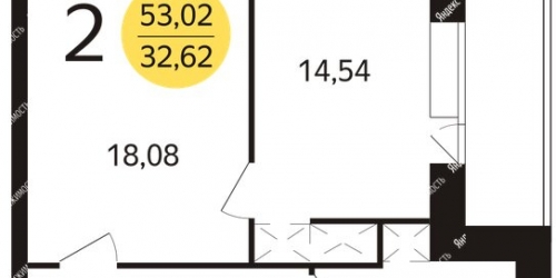 2-комн квартира Учинская улица,  д. 11