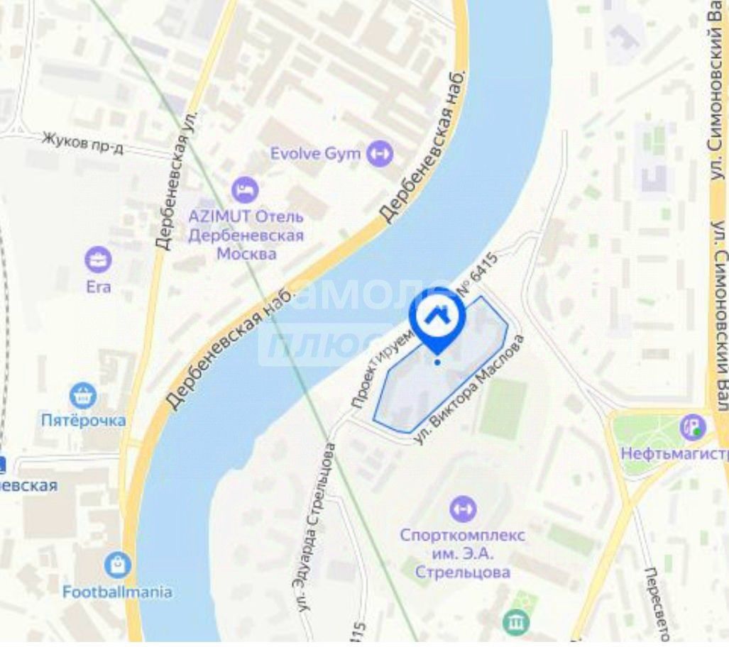 Продажа 3-комн квартиры на вторичном рынке улица Виктора Маслова, 2