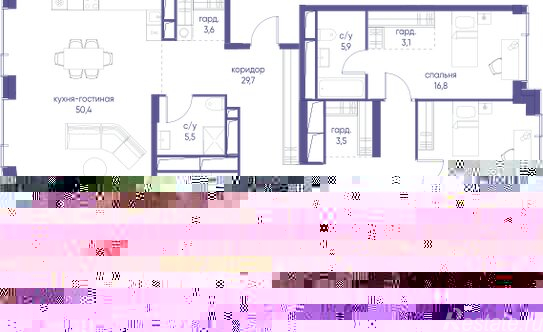 Продажа 4-комн квартиры на вторичном рынке Дружинниковская улица,  д. 15