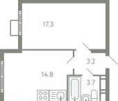 Продать Квартиры вторичка Молоково с, Ново-Молоковский б-р  1 