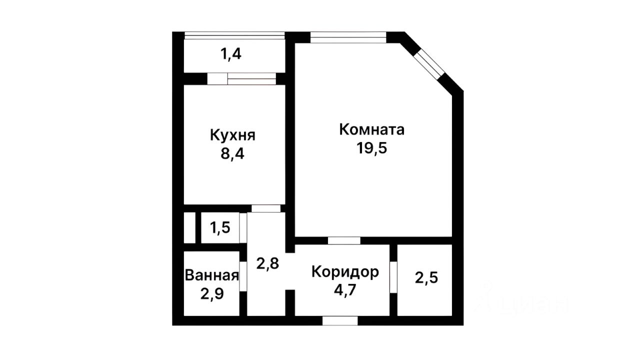 Продажа 1-комн квартиры на вторичном рынке Красногорск, бульвар Красногорский, 13к2