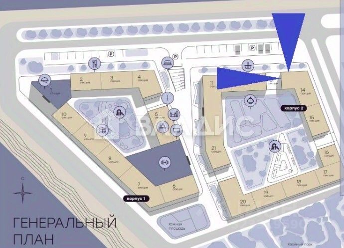 Продажа 3-комн квартиры на вторичном рынке улица Челюскина, 10