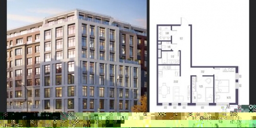 1-комн квартира Измайловский пр-кт,  д. 1