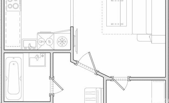 Продажа 1-комн квартиры на вторичном рынке проезд Дежнёва,  д. 10