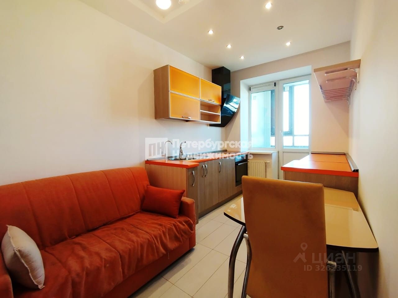 Аренда 1-комн квартиры на вторичном рынке улица Есенина, 1к1