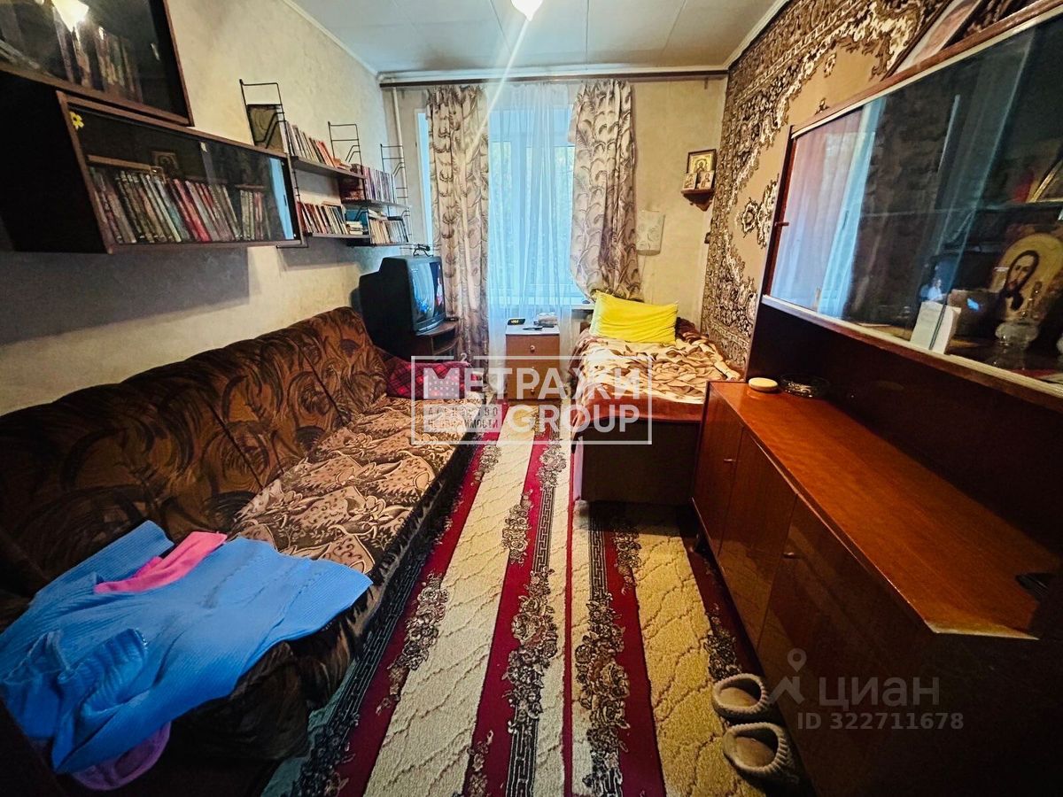 Продажа 3-комн квартиры на вторичном рынке Пушкино, улица 3-я Домбровская, 12