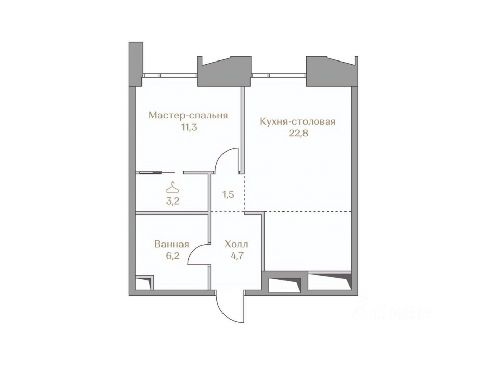 Продажа 2-комн квартиры в новостройке Лужнецкая наб,  д. 2/4,  к. 23Б