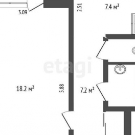 Продажа 1-комн квартиры на вторичном рынке Клин, улица 60 лет Октября,  д. 3 к4