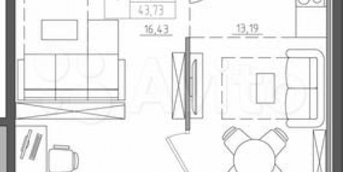 1-комн квартира Прилукская улица,  д. 28