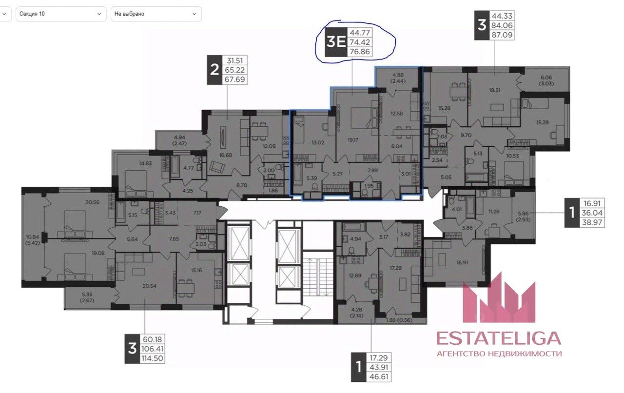 Продажа 2-комн квартиры на вторичном рынке Восточная ул,  д. 2