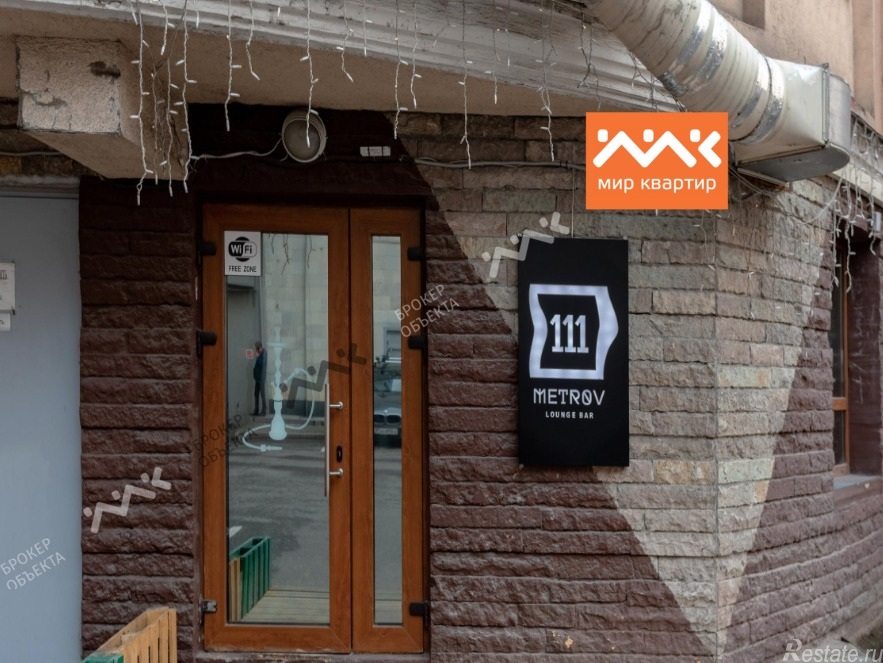 Аренда помещения под кафе Щербаков пер,  д. 12