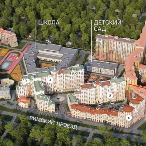 Торговое помещение Развилка п, Римский проезд,  д. 15