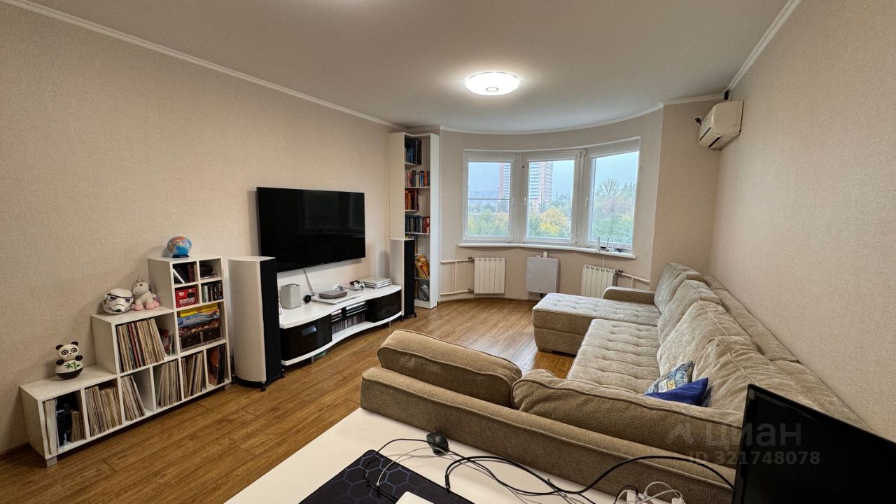 Продажа 3-комн квартиры на вторичном рынке улица Москворечье, 4к6