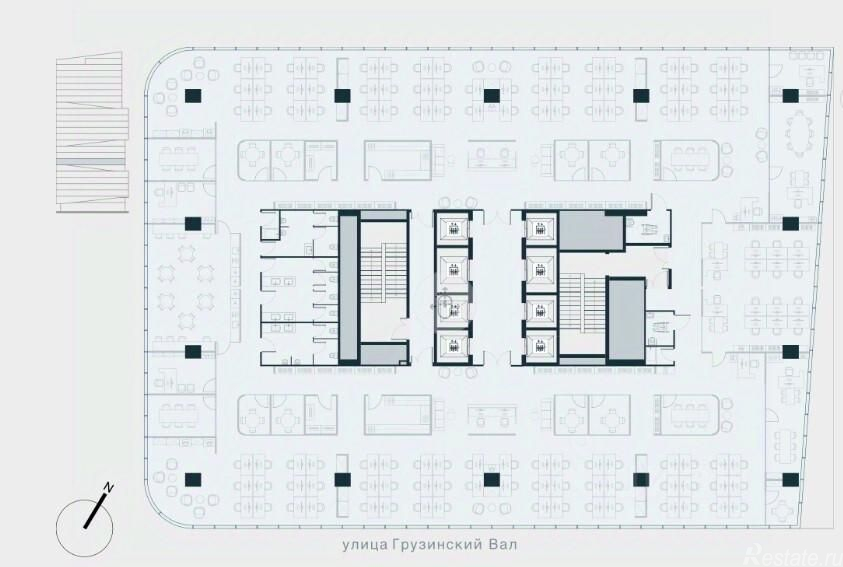 Продажа офиса улица Грузинский Вал
