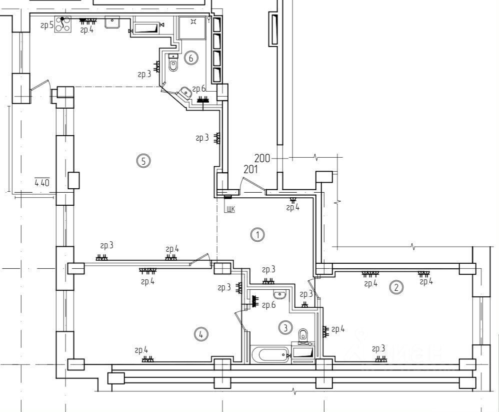 Продажа 3-комн квартиры на вторичном рынке проспект Королева, 61
