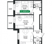 Продать Квартиры в новостройке Сертолово г., Дмитрия Кожемякина ул.   4