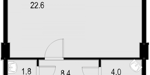1-комн квартира Москва г., Саляма Адиля ул.,  к. 1