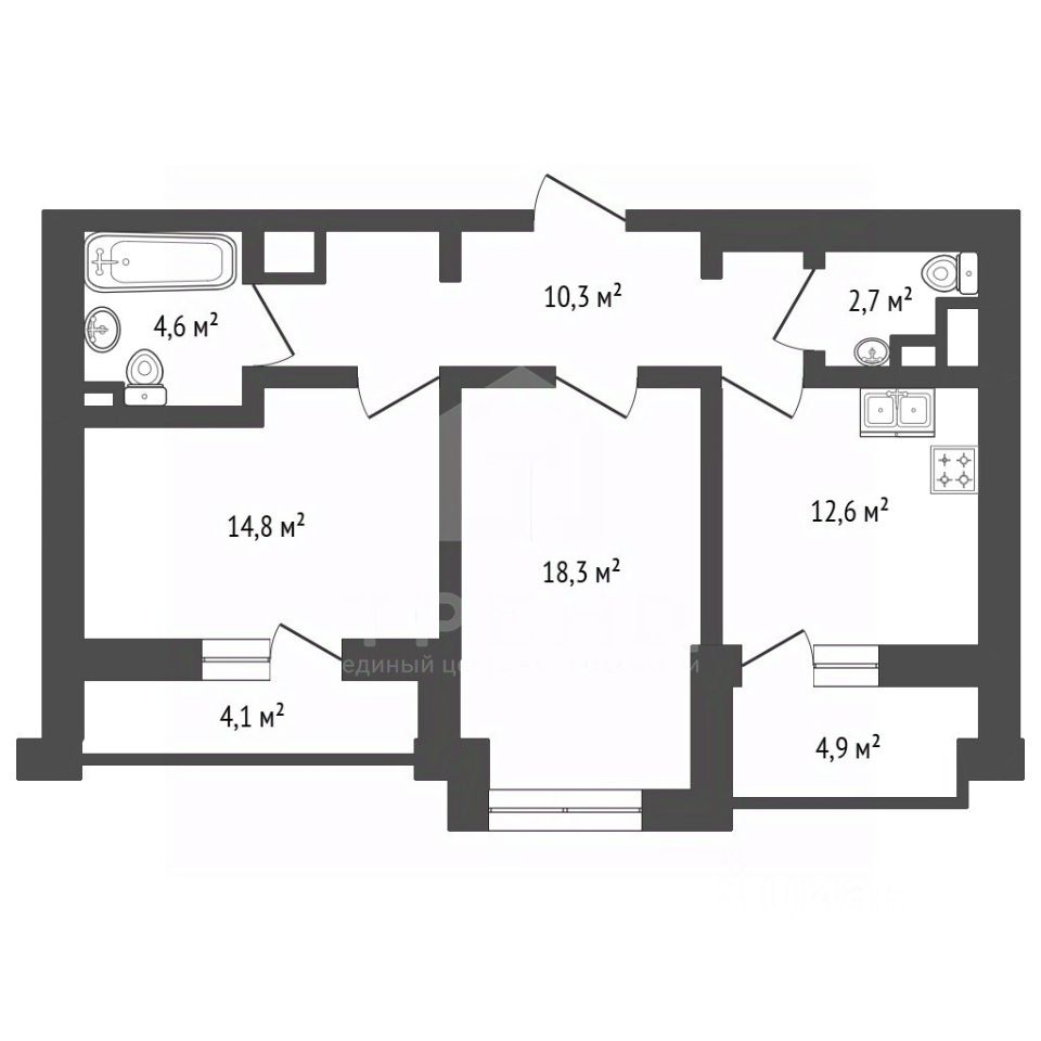Продажа 2-комн квартиры на вторичном рынке проспект Медиков, 10к1