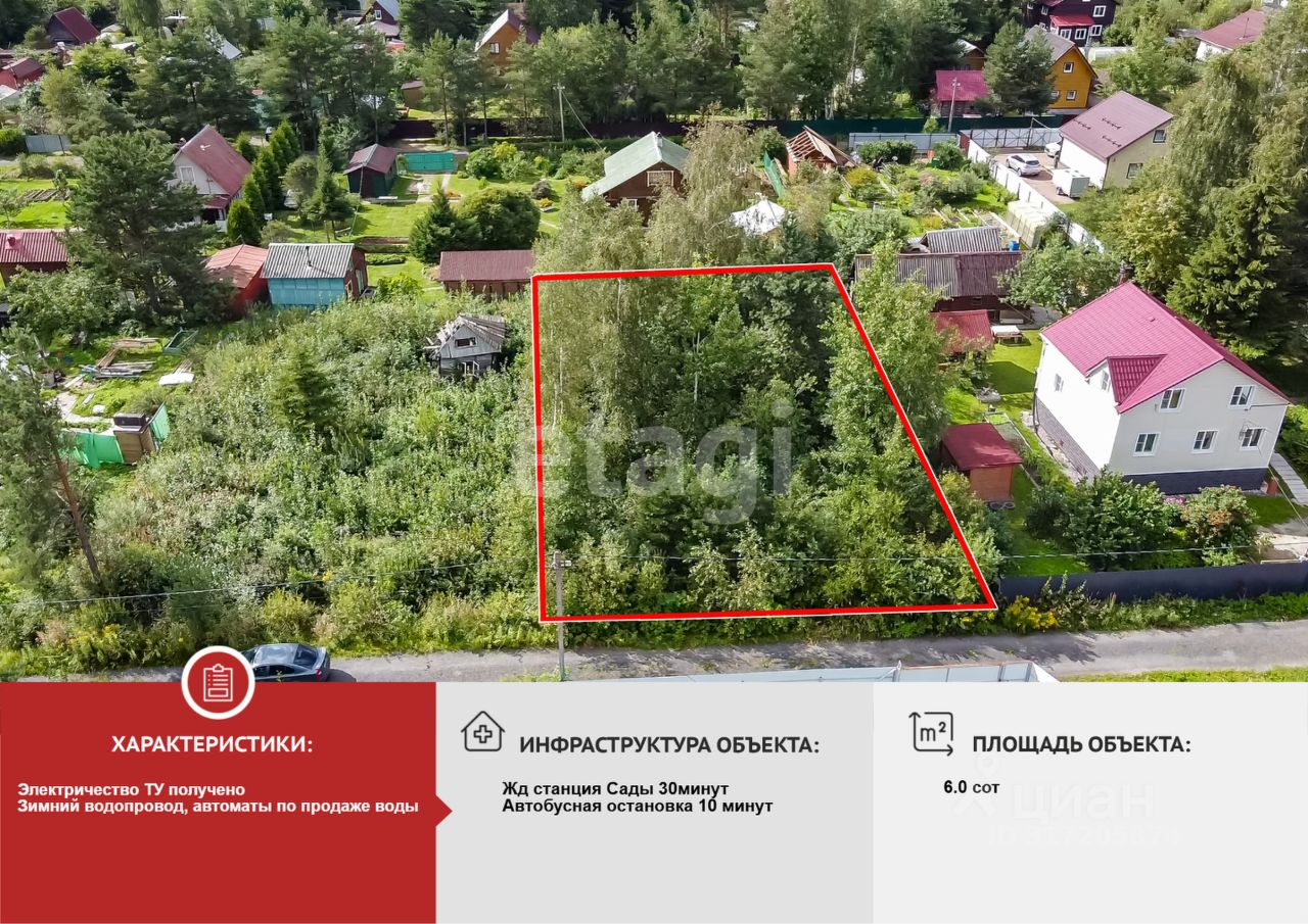 Продажа земли Строймаш СНТ, 228