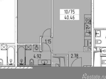 Продажа 2-комн квартиры на вторичном рынке улица Корнея Чуковского,  д. 3