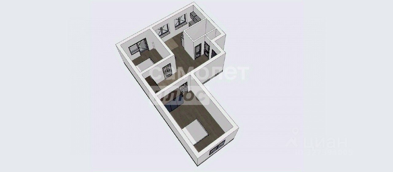 Продажа 3-комн квартиры на вторичном рынке Зоологическая улица, 32