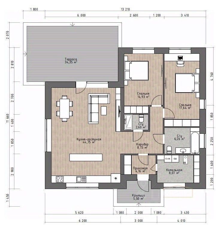 Продажа дома Ягодное Клуб кп, улица Полевая,  д. 1