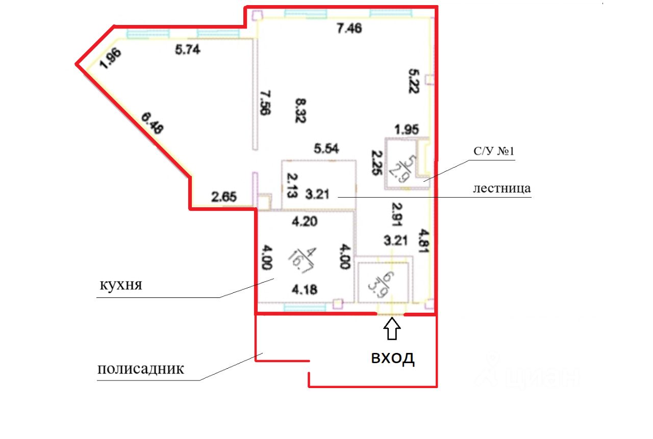 Продажа 5-комн квартиры на вторичном рынке проспект Мира, 167