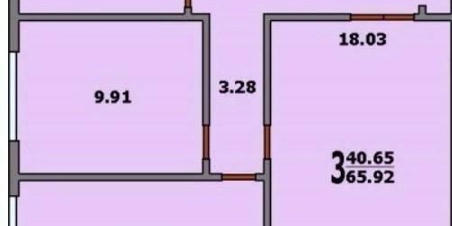 3-комн квартира Болотниковская улица, 31К2