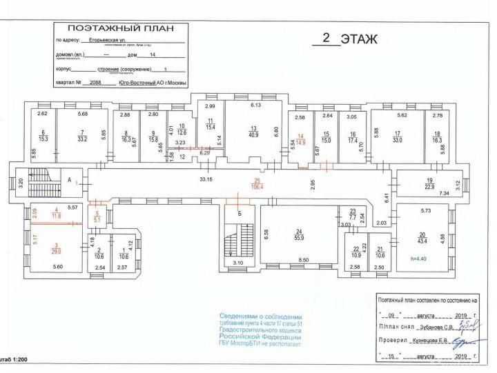 Продажа отдельного здания Егорьевская улица,  д. 14 с1