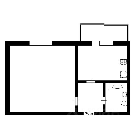 Продажа 1-комн квартиры на вторичном рынке Сходня мкр, тупик 2-й Мичуринский, 8