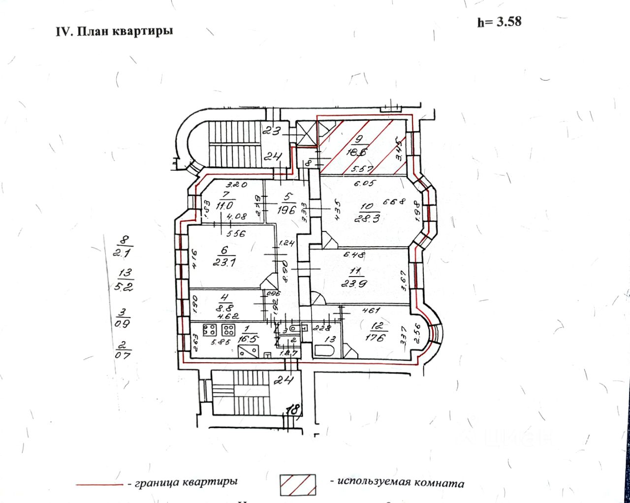Продажа комнаты Клинский проспект, 17