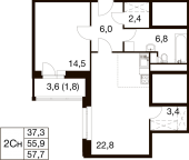 Продать Квартиры в новостройке Балашиха г., Проектная ул.   1