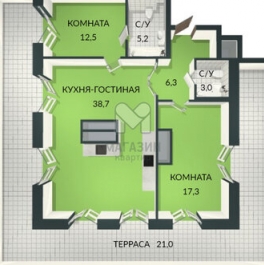 Продажа 2-комн квартиры на вторичном рынке Миргородская улица