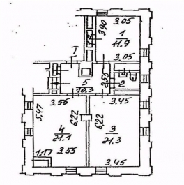 Аренда офиса ул Садовая-Спасская,  д. 21/1