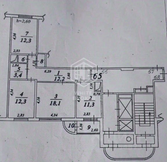 Продажа 3-комн квартиры на вторичном рынке Котельники, улица Строителей, 2