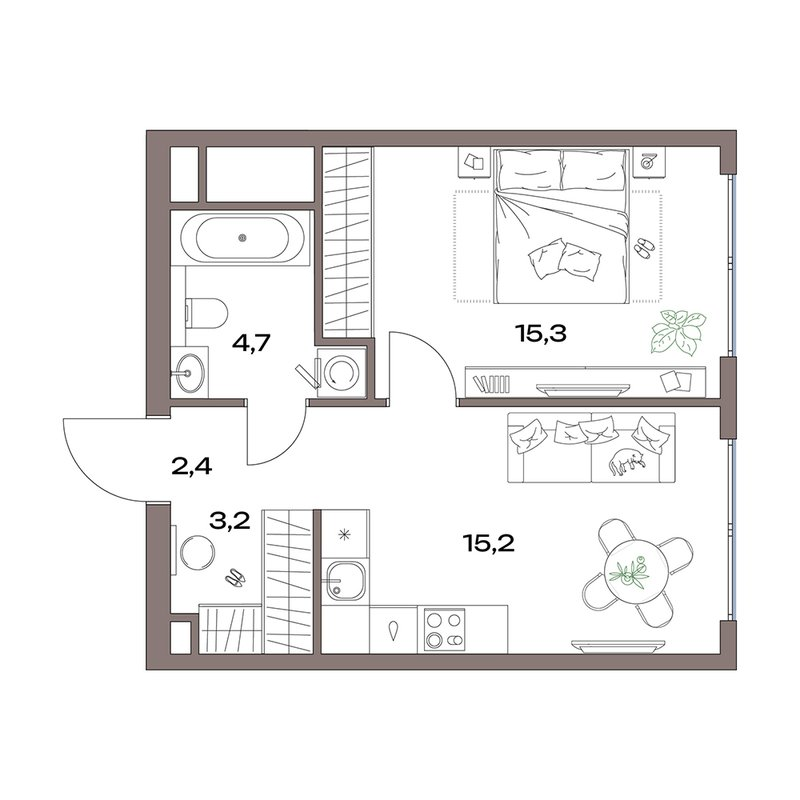 Продажа 1-комн квартиры в новостройке Москва г., Дубнинская ул.,  к. 14