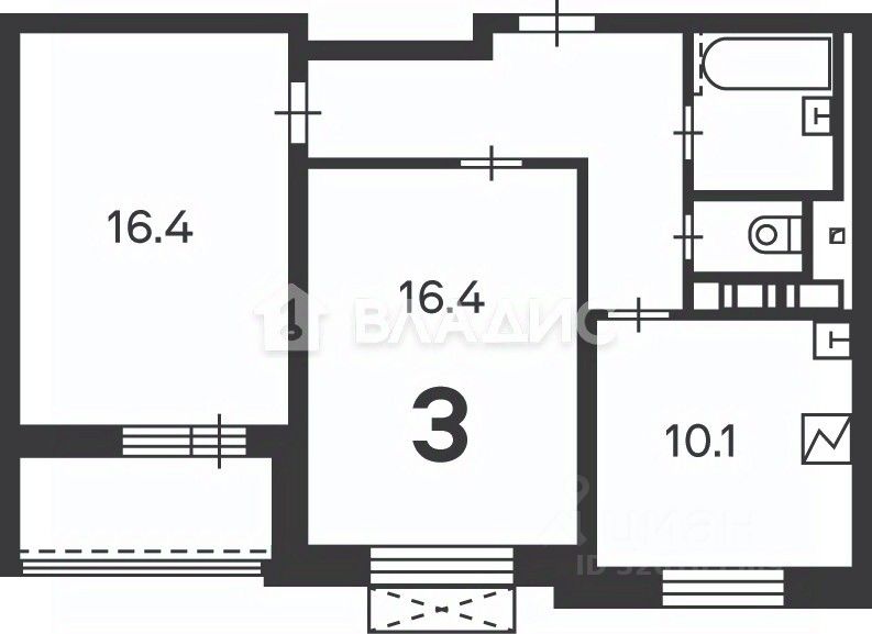 Продажа 2-комн квартиры на вторичном рынке Нарвская улица, 5