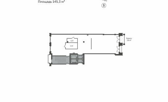 Продажа 2-комн квартиры в новостройке Эсперова улица,  д. 6
