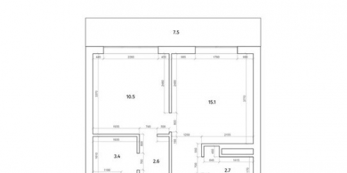 2-комн квартира Передовиков ул,  д. 19,  к. 1