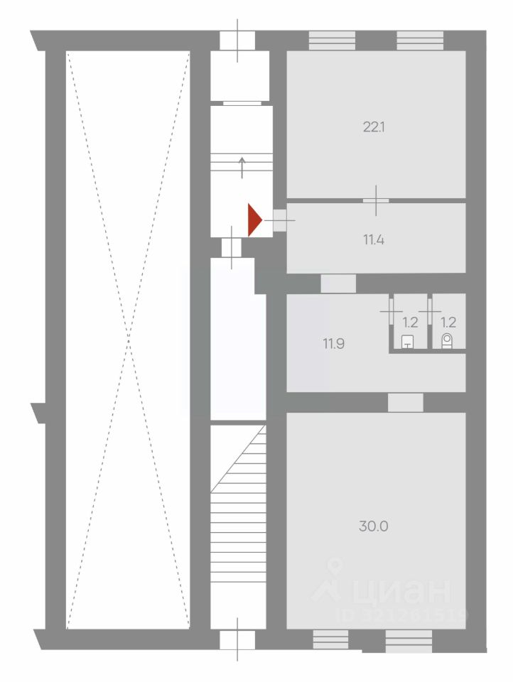 Продажа офиса Поварской переулок,  д. 8