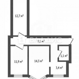 Продажа 3-комн квартиры на вторичном рынке Металлистов пр-кт,  д. 111