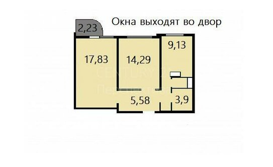 Продажа 2-комн квартиры на вторичном рынке Новомарьинская улица,  д. 13