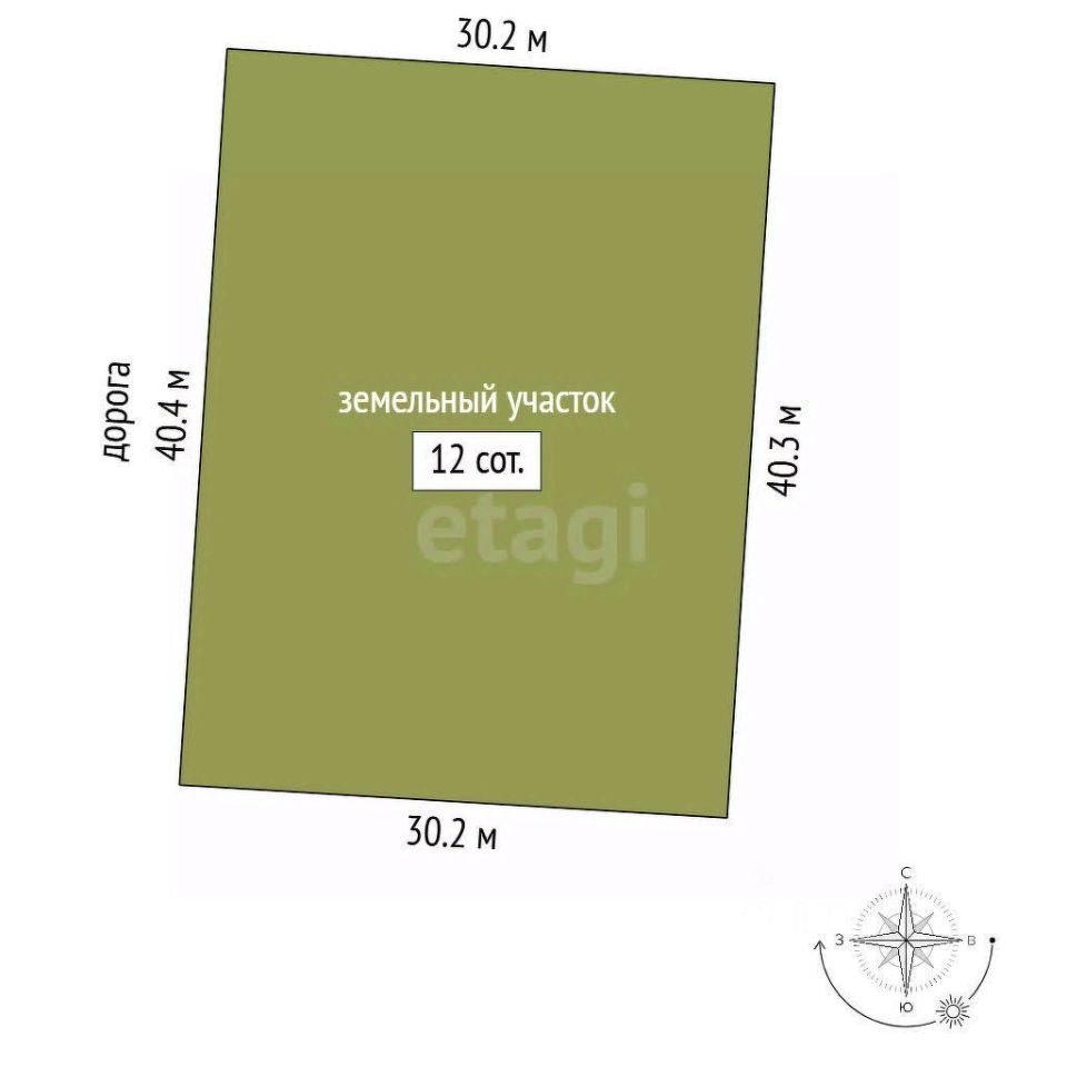 Продажа земли пос. Пески, улица Верхняя, 3