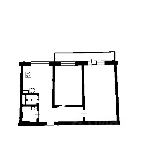 Продажа 2-комн квартиры на вторичном рынке проезд Березовой Рощи, 12